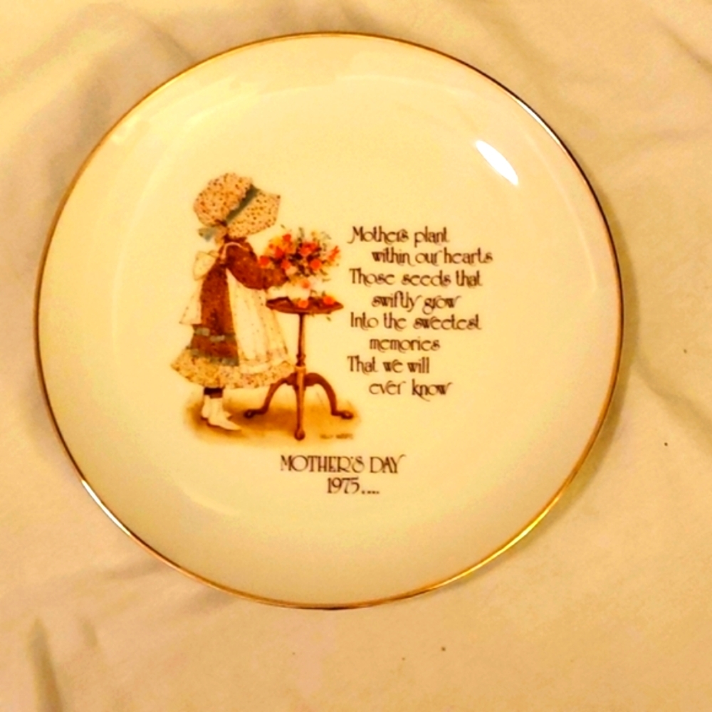 Vintage Holly Hobby  wall plate